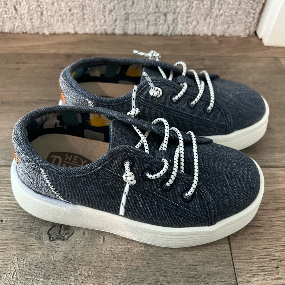 Hey Dude Blue Toddler Sneakers
